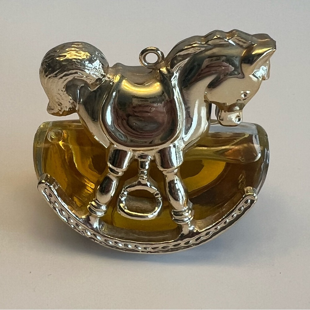 Avon Here's My Heart Cologne with Gold Accents